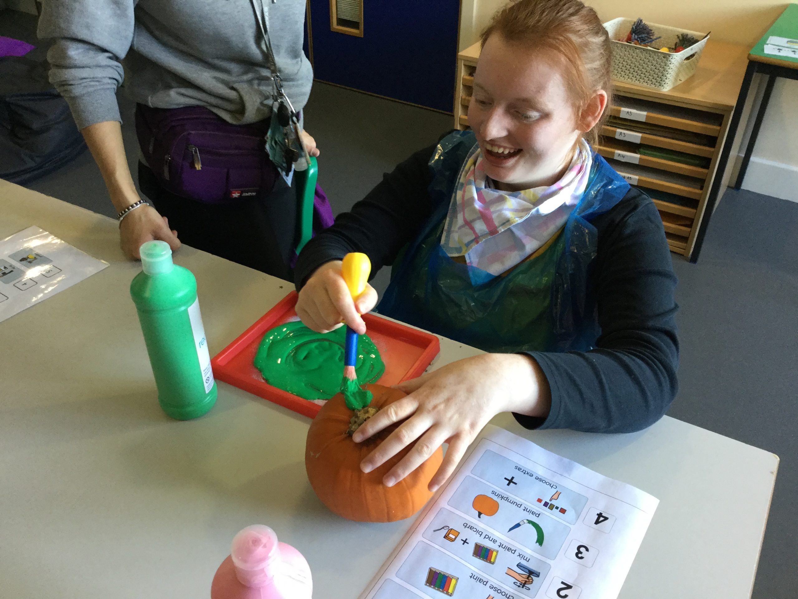 a learner painting in art